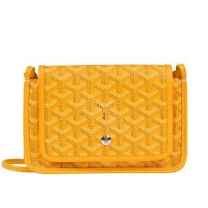 Goyard Yellow Plumet Shoulder Bag Pochette Wallet ADM020196 186129